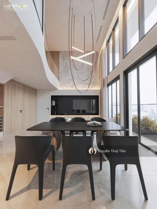 Siêu phẩm cho thuê Loftpent The Crest 3PN | 160m | Nội thất thiết kế - Photo 6