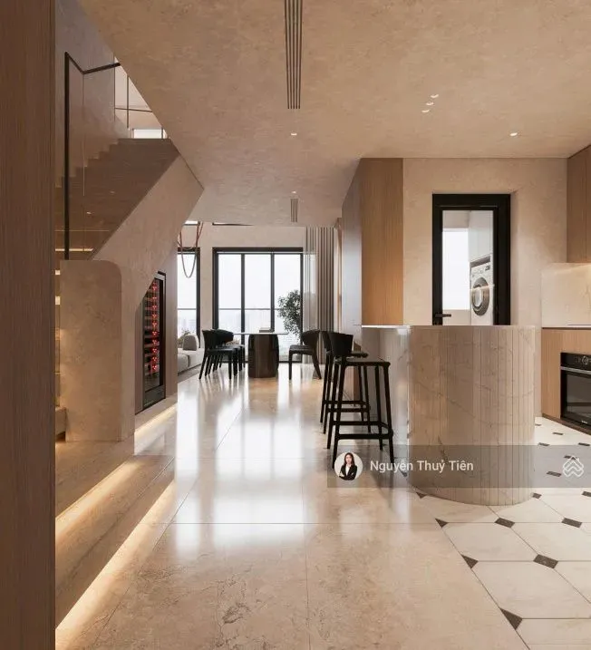 Siêu phẩm cho thuê Loftpent The Crest 3PN | 160m | Nội thất thiết kế - Photo 11