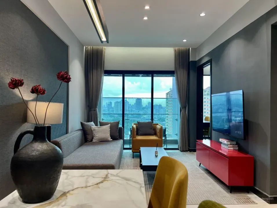 Cho thuê căn hộ 2PN 2WC DeLaSol 75m² nội thất cao cấp view sông - Photo 1