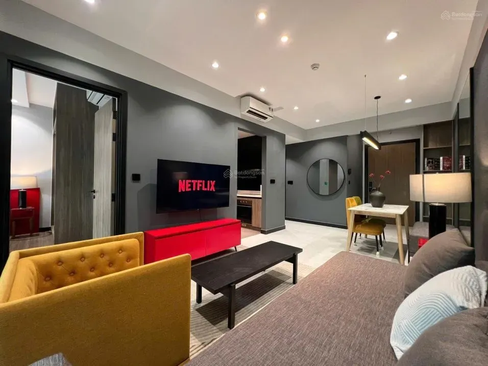 Cho thuê căn hộ 2PN 2WC DeLaSol 75m² nội thất cao cấp view sông - Photo 2