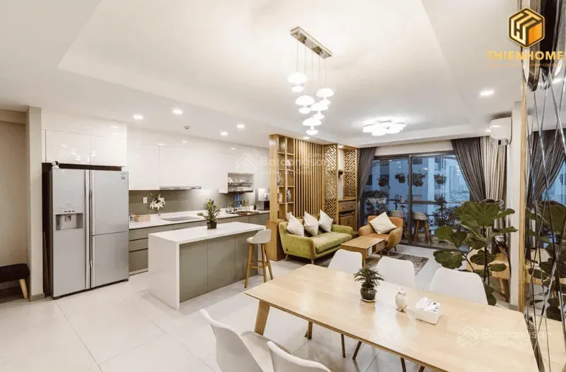 Cho thuê căn hộ 3PN 2WC The Gold View 133m² lầu cao view trung tâm Q1 - Photo 5