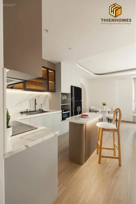 Cho thuê căn hộ 1PN 1WC The Gold View 50m² tháp A view hồ bơi - Photo 3