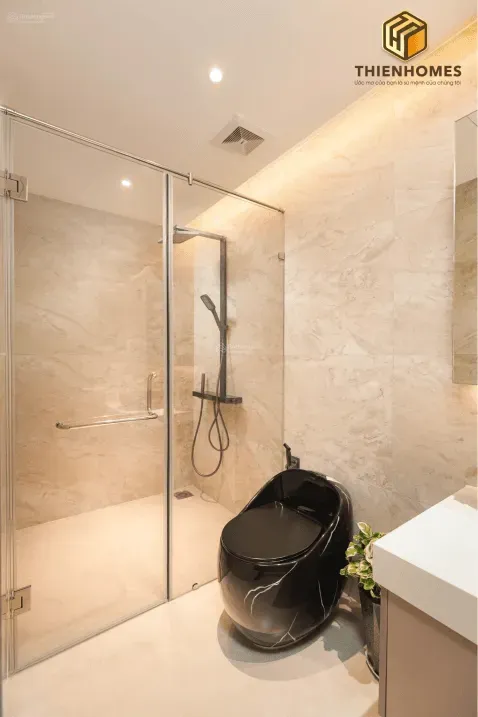 Cho thuê căn hộ 1PN 1WC The Gold View 50m² tháp A view hồ bơi - Photo 7