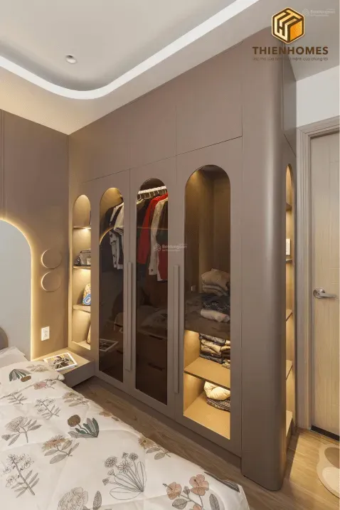 Cho thuê căn hộ 1PN 1WC The Gold View 50m² tháp A view hồ bơi - Photo 8