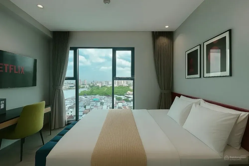 Cho thuê căn hộ 2PN 2WC DeLaSol 75m² nội thất cao cấp view sông - Photo 6