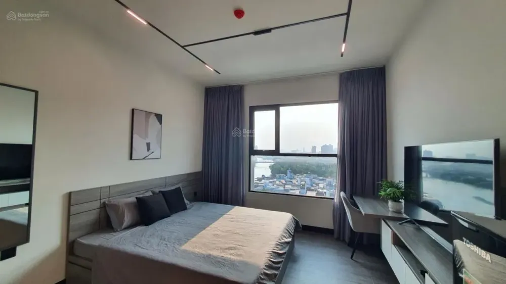出租 DeLaSol 三房三卫公寓 111m² 阳台河景 Bến Vân Đồn - Photo 3