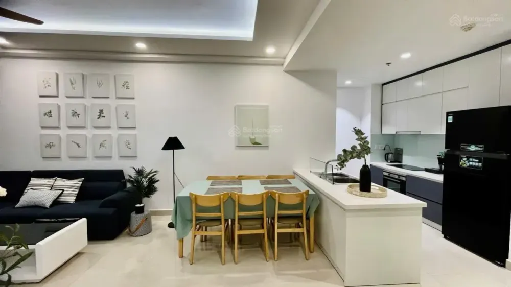 Cho thuê căn hộ 2PN 2WC The Tresor 74m² view sông mới 100% - Photo 2