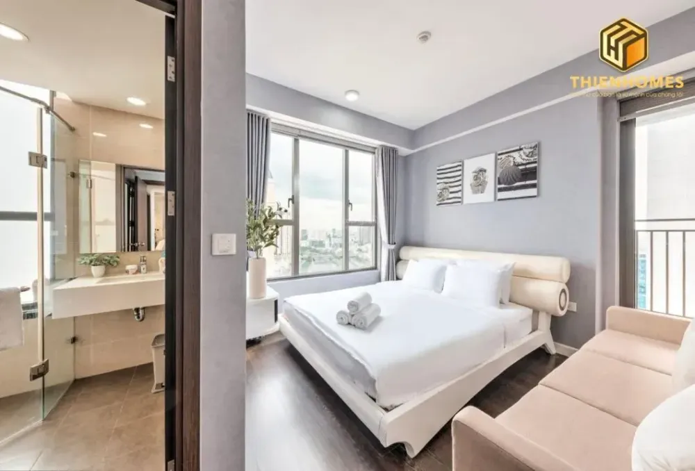 Cho thuê căn hộ 3PN 2WC The Tresor 100m² view sông Sài Gòn - Photo 3