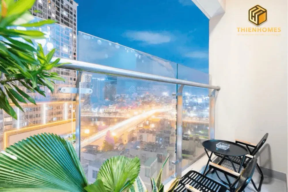 Cho thuê căn góc 3PN 2WC Masteri Millennium 108m² view Bitexco sông SG - Photo 1