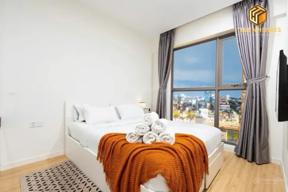 Cho thuê căn góc 3PN 2WC Masteri Millennium 108m² view Bitexco sông SG - Photo 6