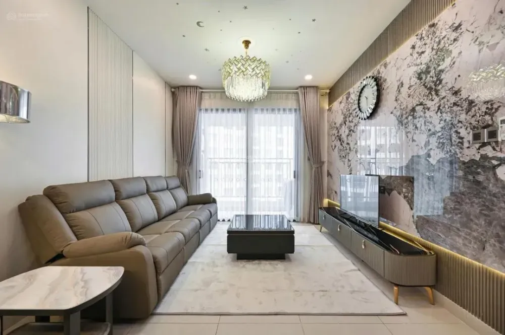 2BR 1BA Apartment for Rent at Saigon Royal 60m² Brand New Furniture - Photo 2