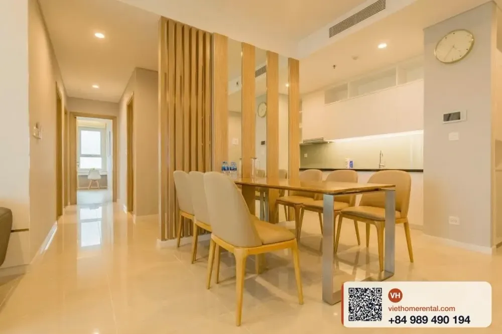For Rent: Sala Thu Thiem 3-Bedroom Apartment 113m2 Fully Furnished - 31 Million VND/Month - Photo 4