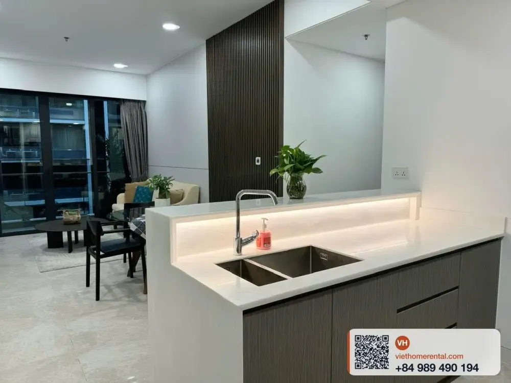 2PN 88m² The River Thu Thiem - View Nội Khu Yên Tĩnh | Quận 2 - Photo 3