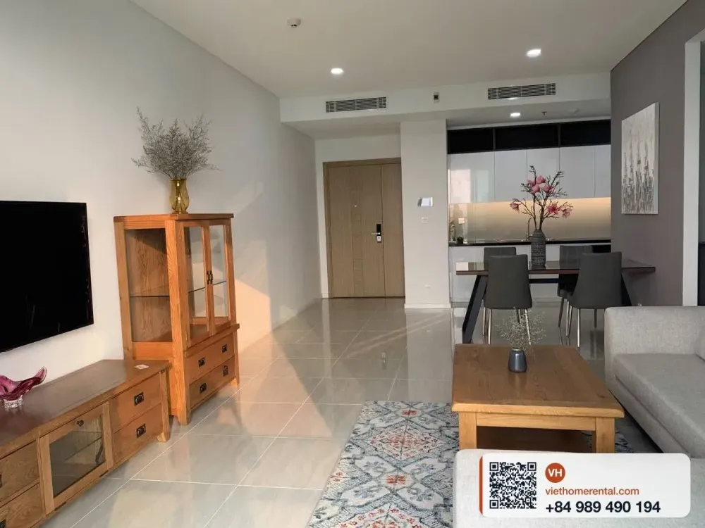 Sadora Thu Thiem 2房 Block B 120m² 出租 - 一線 Q1 江景 - 3300萬/月 - Photo 10