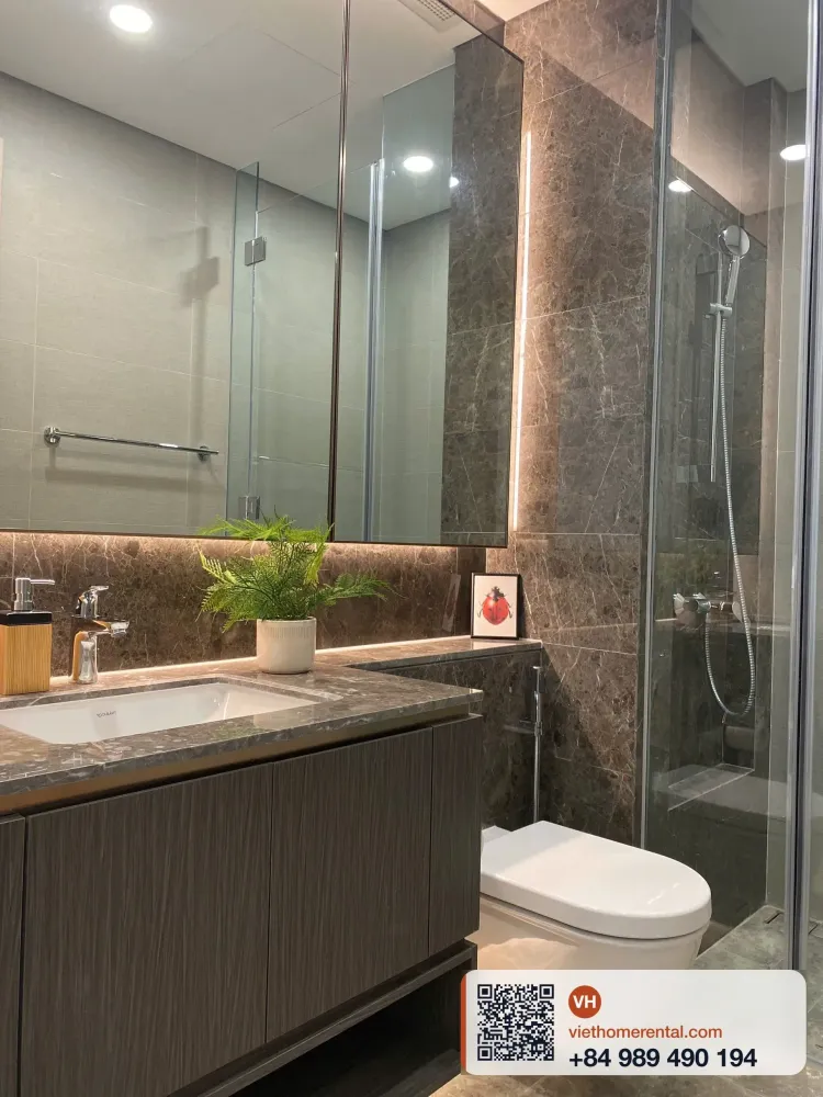 2-Bedroom Apartment for Rent in Thu Thiem Q2 with River View - Photo 9