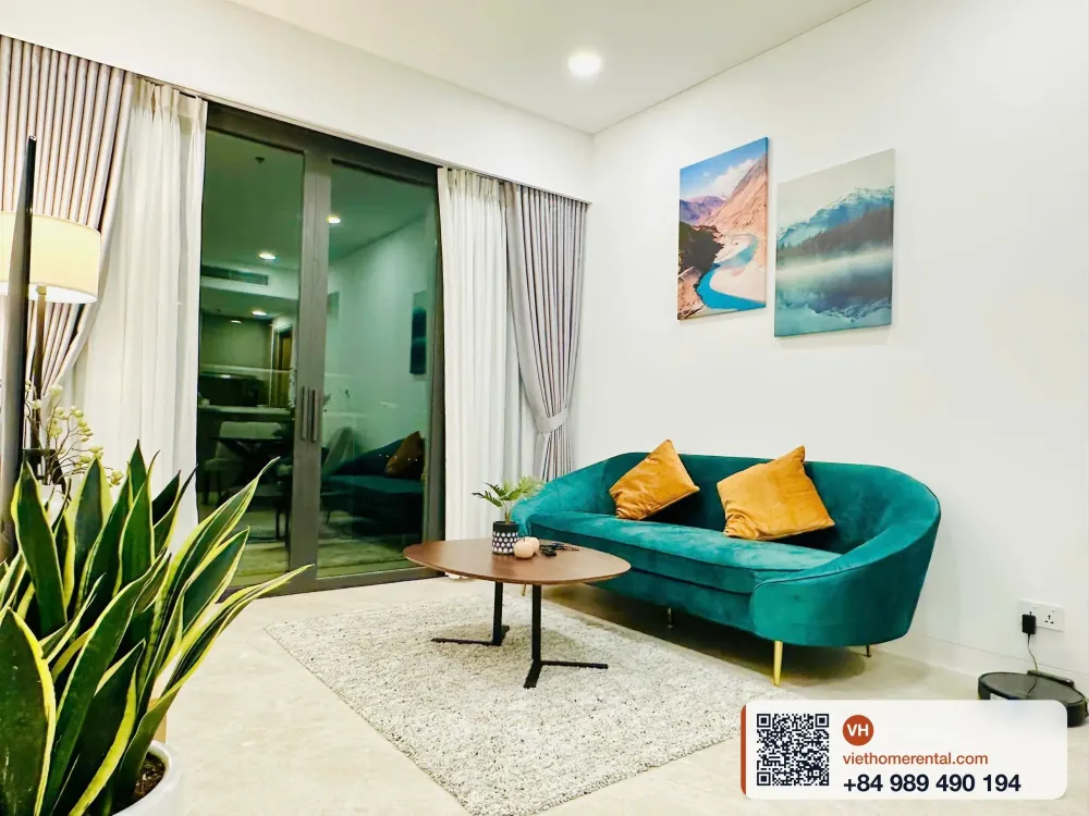 2-Bedroom Apartment for Rent in Thu Thiem Q2 with River View - Photo 19
