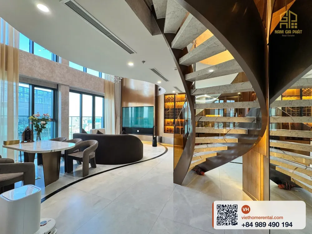 Metropole Crest 複式公寓 150m² 出租 - Thu Thiem 第二郡 - Photo 12