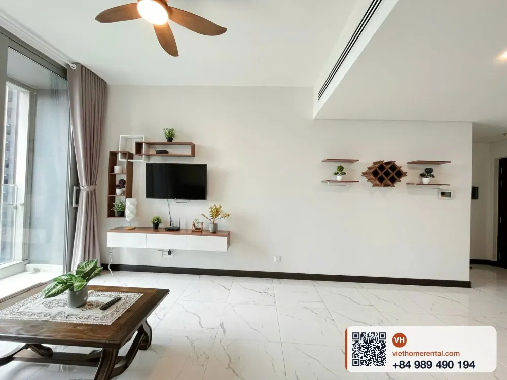 Cho thuê căn hộ 1PN Empire City Tilia, 64m², full nội thất, 24.5 triệu/tháng - Photo 1