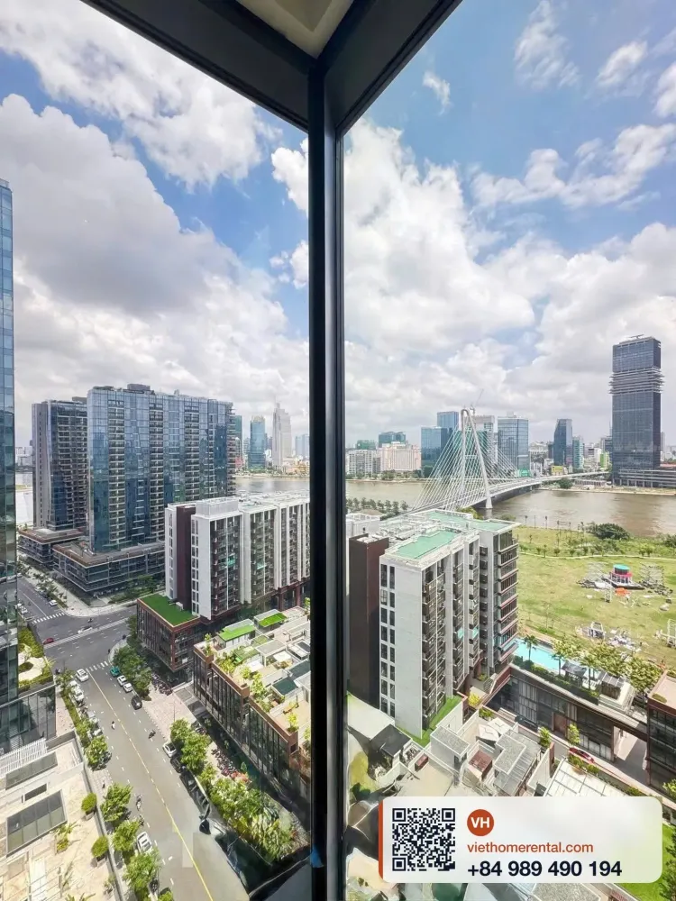 3-Bedroom Apartment for Rent at Crest Metropole, 152m² River View, $4200 - Photo 9