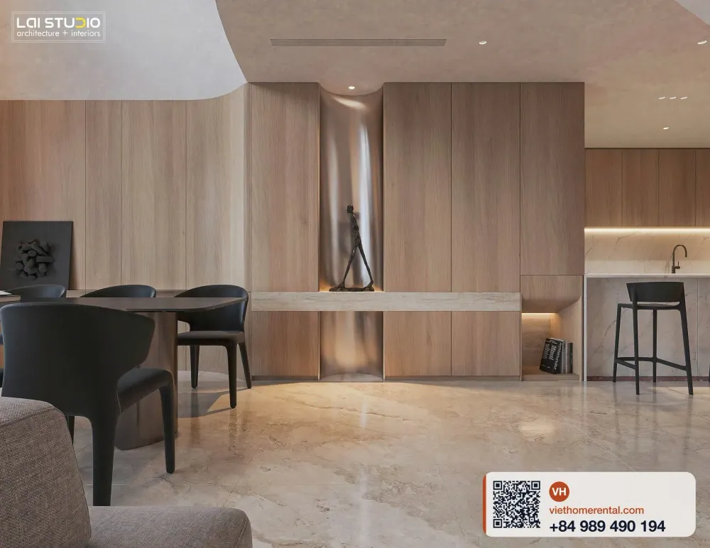 Cho Thuê Loft Penthouse 3PN Metropole The Crest 160m² 7000USD - Photo 8