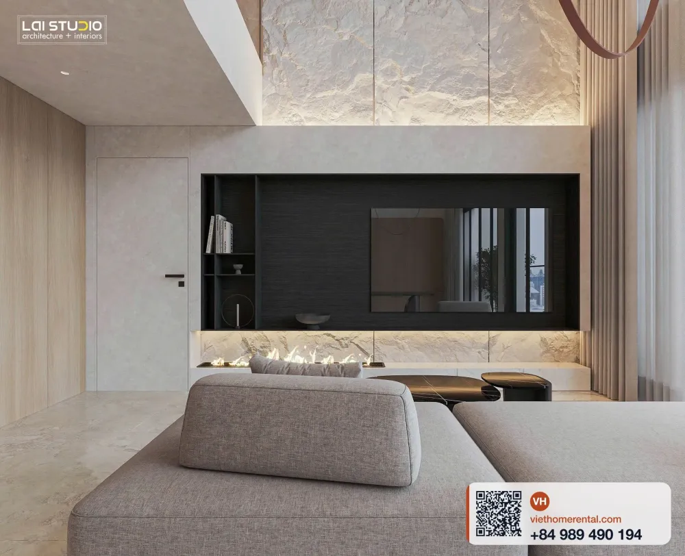 Cho Thuê Loft Penthouse 3PN Metropole The Crest 160m² 7000USD - Photo 17