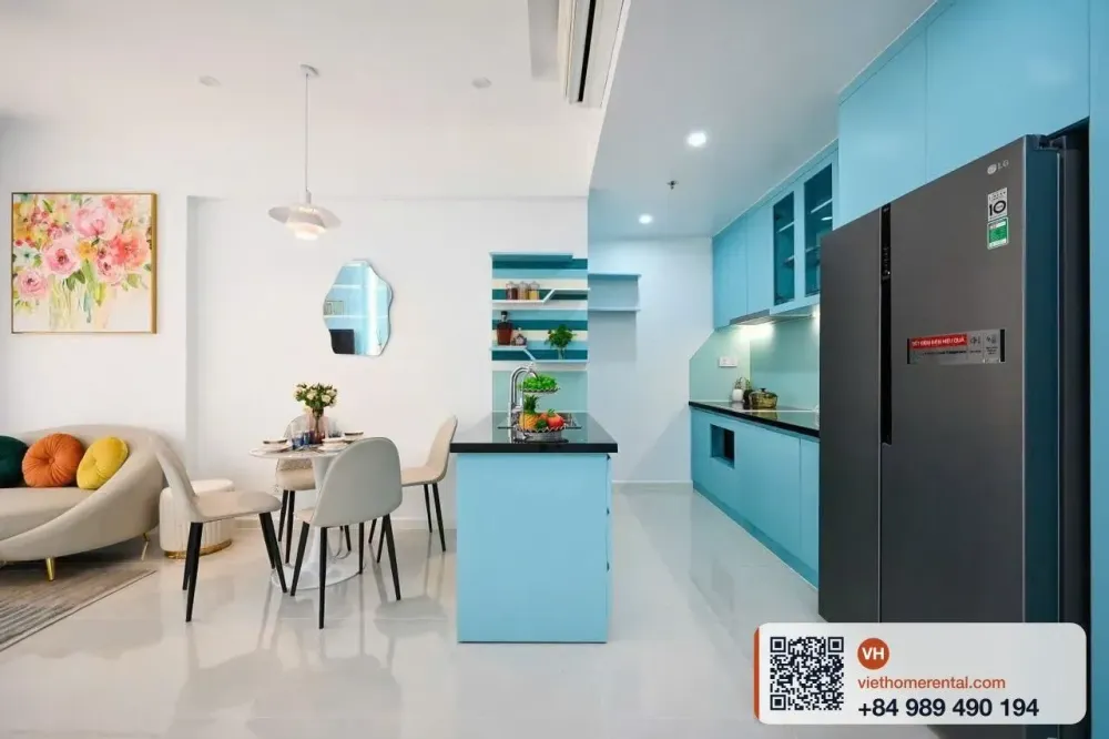 2房2衛 Masteri An Phu 70m² 出租 - 現代傢俱 | District 2 - Photo 2