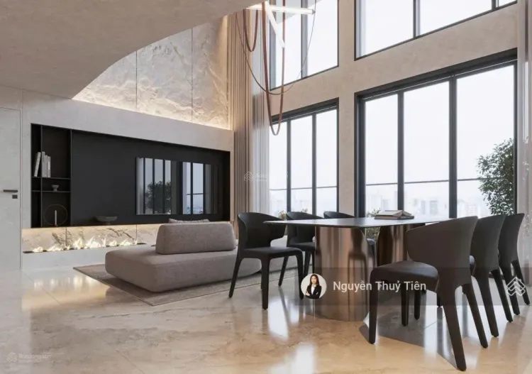 Siêu phẩm cho thuê Loftpent The Crest 3PN | 160m | Nội thất thiết kế - Photo 2