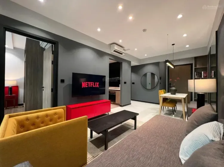 Cho thuê căn hộ 2PN 2WC DeLaSol 75m² nội thất cao cấp view sông - Photo 2