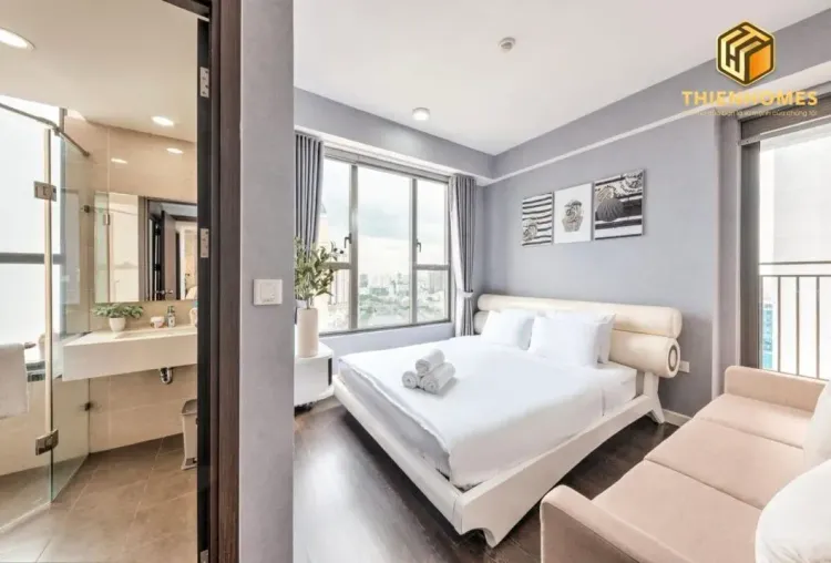 Cho thuê căn hộ 3PN 2WC The Tresor 100m² view sông Sài Gòn - Photo 3
