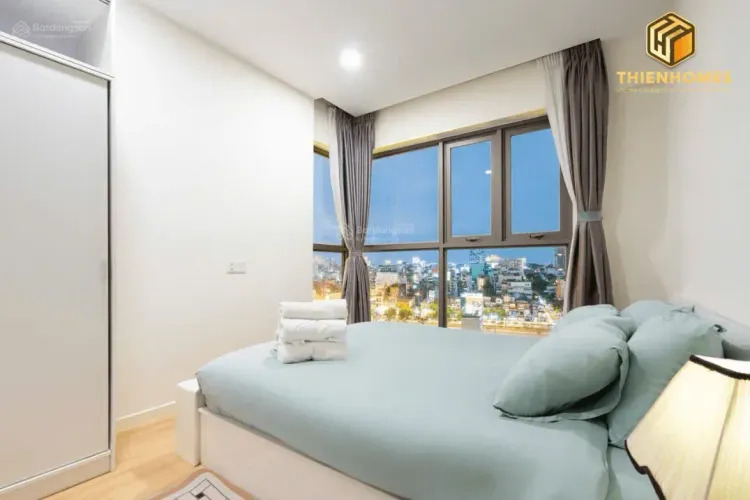 Cho thuê căn góc 3PN 2WC Masteri Millennium 108m² view Bitexco sông SG - Photo 5