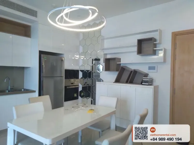 Sarimi Apartment for Rent in Thu Thiem District 2 - Block B2 12th Floor, 2 Bedrooms, Fully Furnished 27 Million VND/Month - Photo 2