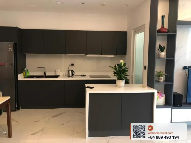 Sarimi Thủ Thiêm Block A2 出租 - 2房 88m² 全套傢俱 28,000,000 VND/月 - Photo 5
