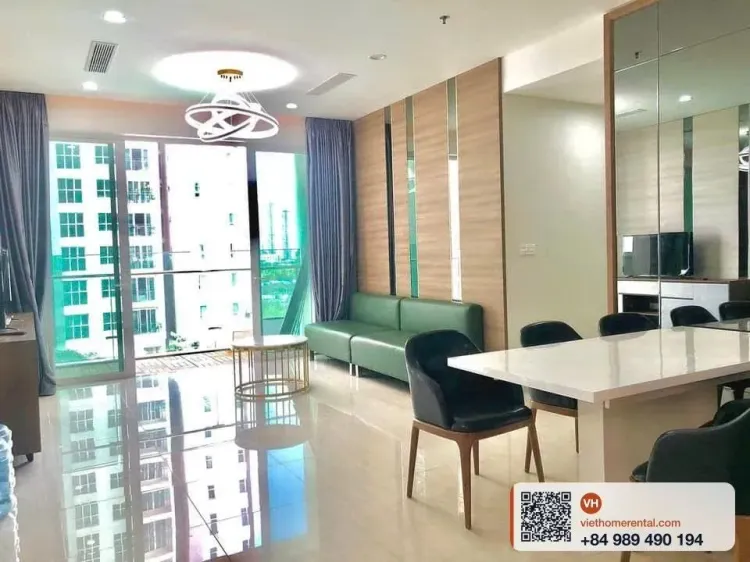 Cho thuê căn hộ Sadora 3 phòng ngủ 113m² full nội thất 30 triệu/tháng tại Thủ Thiêm, Q2 - Photo 3
