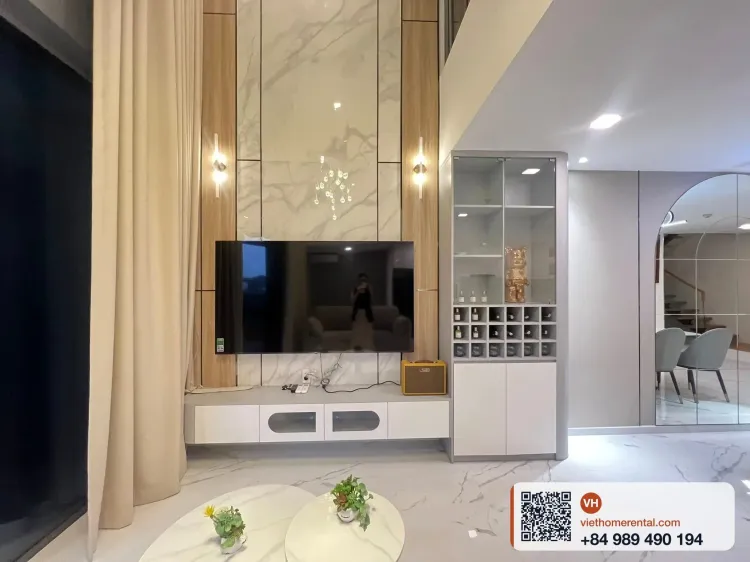 Rent Loft Floor 5 Metropole Opera 2BR 100m2 Thu Thiem - Photo 3