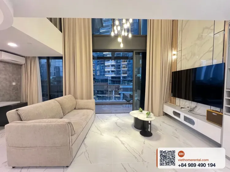 Rent Loft Floor 5 Metropole Opera 2BR 100m2 Thu Thiem - Photo 4