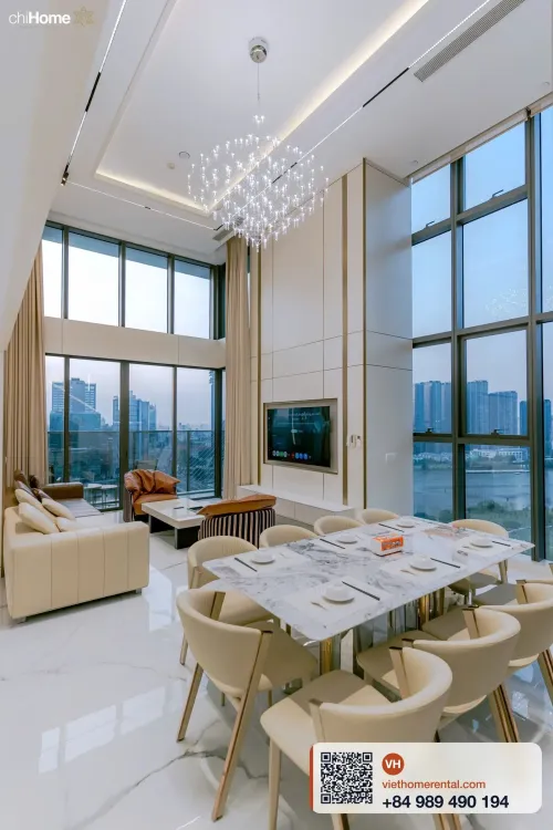 The Opera Metropole 奢華複式 23樓 4房3衛 220m² 出租 - 江景 - Photo 3
