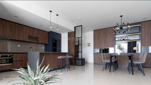 出租 Riverpark Premier 三房 128m² 全屋家具 河景 14楼 C栋 6400万越南盾