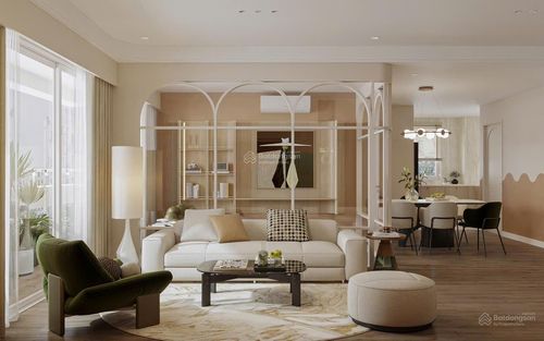 出租：兴福（Happy Residence）3房 102m² 全配家具 静谧别墅景观 2200万越南盾