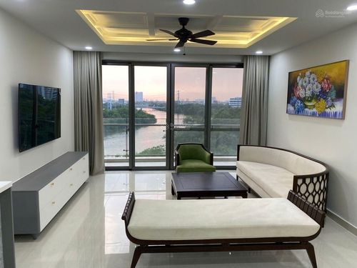 出租 Riverpark Premier 三房 135m² 全屋家具 河景 5500万越南盾