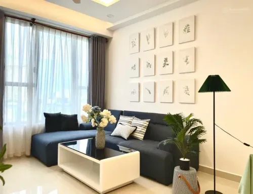 Cho thuê căn hộ 2PN 2WC The Tresor 74m² view sông mới 100%