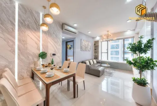 Cho thuê căn hộ 3PN 2WC The Tresor 100m² view sông Sài Gòn
